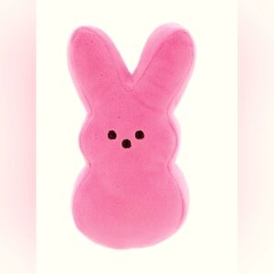 Peeps Squishy Bunny NWT 16x8 Inches - Pink